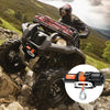 VEVOR Electric Winch, 4500 lb Line Pull Capacity, 12V DC ATV/UTV Winch with Φ1/4 in x 39 ft 12 Strands Synthetic Rope Aluminum Fairlead Wireless & Wired Remote Control, IP55 Waterproof for UTV ATV