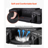 VEVOR ATV Rear Storage Bag, 50L ATV Rear Cargo Bag with Sponge Seat Cushion & Bottle Holder, 600D Oxford Cloth Rear Seat Gear Bag Fit Most ATVs with Rear Rack, Compatible with ATV, UTV, Can-Am Vehicle