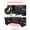VEVOR ATV Rear Storage Bag, 54L ATV Rear Cargo Bag with 16L Cooler Insulated Bag, 600D Oxford Cloth Storage Rear Rack Seat Bag Fit Most ATVs with Rear Rack, Compatible with ATV, UTV, Can-Am Vehicles