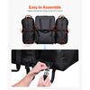 VEVOR ATV Rear Storage Bag, 74L ATV Rear Cargo Bag with Cooler Insulated Bag, 600D Oxford Cloth Storage Rear Rack Seat Bag Fit Most ATVs with Rear Rack, Compatible with ATV, UTV, Can-Am Vehicles