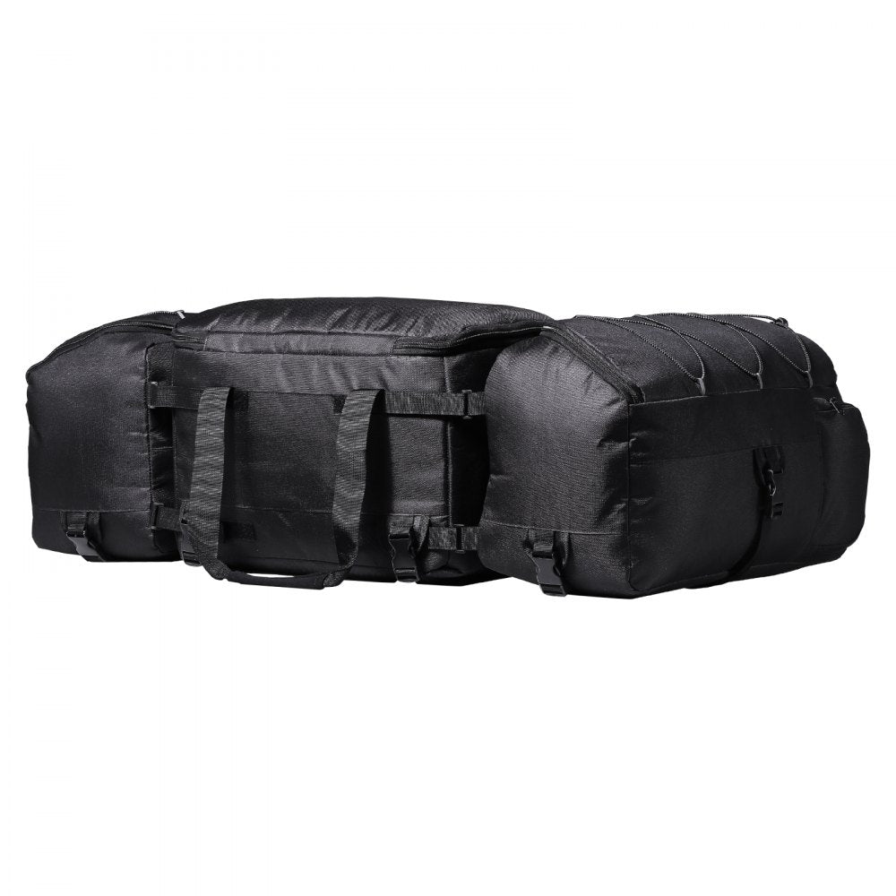 VEVOR ATV Rear Storage Bag, 74L ATV Rear Cargo Bag with Cooler Insulated Bag, 600D Oxford Cloth Storage Rear Rack Seat Bag Fit Most ATVs with Rear Rack, Compatible with ATV, UTV, Can-Am Vehicles
