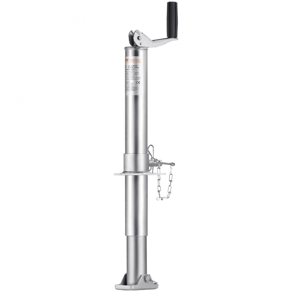 A Frame Trailer Jack Bolt on Trailer Tongue Jack 2000 lbs 14.2" Travel