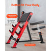 VEVOR Preacher Curl Bench, Strength Training Benches, Max load 660 LBS Home Gym Fitness Equipment, Seated Arm Isolated Barbell Dumbbell Bicep Station, Adjustable Weight Bench with Bar Holders