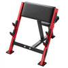 VEVOR Preacher Curl Bench, Strength Training Benches, Max load 660 LBS Home Gym Fitness Equipment, Seated Arm Isolated Barbell Dumbbell Bicep Station, Adjustable Weight Bench with Bar Holders