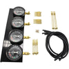 Bestauto Fuel Vacuum Carburetor Synchronize Tool Kit Fuel Vacuum Carburetor Synchronizer carb sync Gauge Set with Rubber Hose