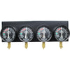 Bestauto Fuel Vacuum Carburetor Synchronize Tool Kit Fuel Vacuum Carburetor Synchronizer carb sync Gauge Set with Rubber Hose