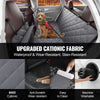 VEVOR Back Seat Extender for Dogs,Dog Hammock for Car Back seat,Waterproof Hard Bottom Dog Car Seat Cover for Back Seat 54"x24",Supports 400lbs with Mesh Window and Storage Pocket for Car, SUV
