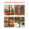 VEVOR 8x8 Post Base 2 Pcs, Inner Size 7.9x7.5 inch / 200x190 mm Post Brackets, Heavy Duty Carbon Steel Decking Posts, Wood Posts Brackets for Pavilion Deck Railing Support Deck Base Plate, Black