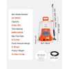 VEVOR Battery Powered Backpack Sprayer, 0-90 PSI Adjustable Pressure, 4 Gallon Tank, Back Pack Sprayer with 8 Nozzles and 2 Wands, 12V 8Ah Battery, Wide Mouth Lid for Weeding, Spraying, Cleaning