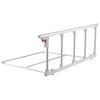 VEVOR Foldable Bed Rail for Elderly, 48 in Bedside Assist Rail with Fixing Strap, Adjustable Height Pipe Bedside Cane, High-Strength Metal Senior Bed Bar, Hand Guard Grab Fits King, Queen, Full, Twin