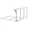 VEVOR Foldable Bed Rail for Elderly, 38 in Bedside Assist Rail with Fixing Strap, Adjustable Height Pipe Bedside Cane, High-Strength Metal Senior Bed Bar, Hand Guard Grab Fits King, Queen, Full, Twin