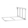 VEVOR Foldable Bed Rail for Elderly, 38 in Bedside Assist Rail with Fixing Strap, Adjustable Height Pipe Bedside Cane, High-Strength Metal Senior Bed Bar, Hand Guard Grab Fits King, Queen, Full, Twin