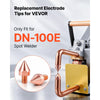 VEVOR Replacement Electrode Tips for DN-100E Spot Welder Machine, High-Conductivity Copper, Concentrated Conical Spot Welding, for Sheet Metal Welding and Versatile Metalworking Projects