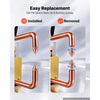 VEVOR Replacement Electrode Tips for DN-100E Spot Welder Machine, High-Conductivity Copper, Concentrated Conical Spot Welding, for Sheet Metal Welding and Versatile Metalworking Projects