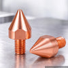 VEVOR Replacement Electrode Tips for DN-100E Spot Welder Machine, High-Conductivity Copper, Concentrated Conical Spot Welding, for Sheet Metal Welding and Versatile Metalworking Projects