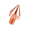 VEVOR Replacement Electrode Tips for DN-100E Spot Welder Machine, High-Conductivity Copper, Concentrated Conical Spot Welding, for Sheet Metal Welding and Versatile Metalworking Projects