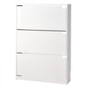 VEVOR Shoe Cabinet with 3 Flip Drawers, Modern Shoes Storage Cabinet with Anti-Tipping Device, Freestanding Shoe Rack Organizer, Ideal for Entryway, Hallway, Bedroom, Living Room, Closet, White
