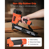 VEVOR Pneumatic Staple Gun, 16 Gauge 1-inch Wide Crown Pneumatic Stapler 5/8" to 1-1/2" Length, 70-120PSI Air Staple Gun with Two Firing Modes for Roof Decking, Wall Sheathing, Fencing, Subflooring