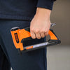 VEVOR Pneumatic Staple Gun, 20 Gauge Air Upholstery Stapler for 50 Series Fine Wire Staples 1/2" Crown 1/4"-5/8" Length, Max 110PCS Loading Air Staple Gun for Upholstering, Woodworking, DIY Projects