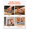 VEVOR Pneumatic Staple Gun, 22 Gauge Air Upholstery Stapler for 71 Series Fine Wire Staples 3/8" Crown 1/4"-5/8" Length, Max 180PCS Loading Air Staple Gun for Upholstering, Woodworking, DIY Projects