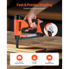VEVOR Pneumatic Staple Gun, 22 Gauge Long-Nose Upholstery Stapler for 71 Series Fine Wire Staples 3/8-inch Crown 1/4"-5/8" Length, Max 180PCS Loading Air Staple Gun for Upholstering, Woodworking, DIY