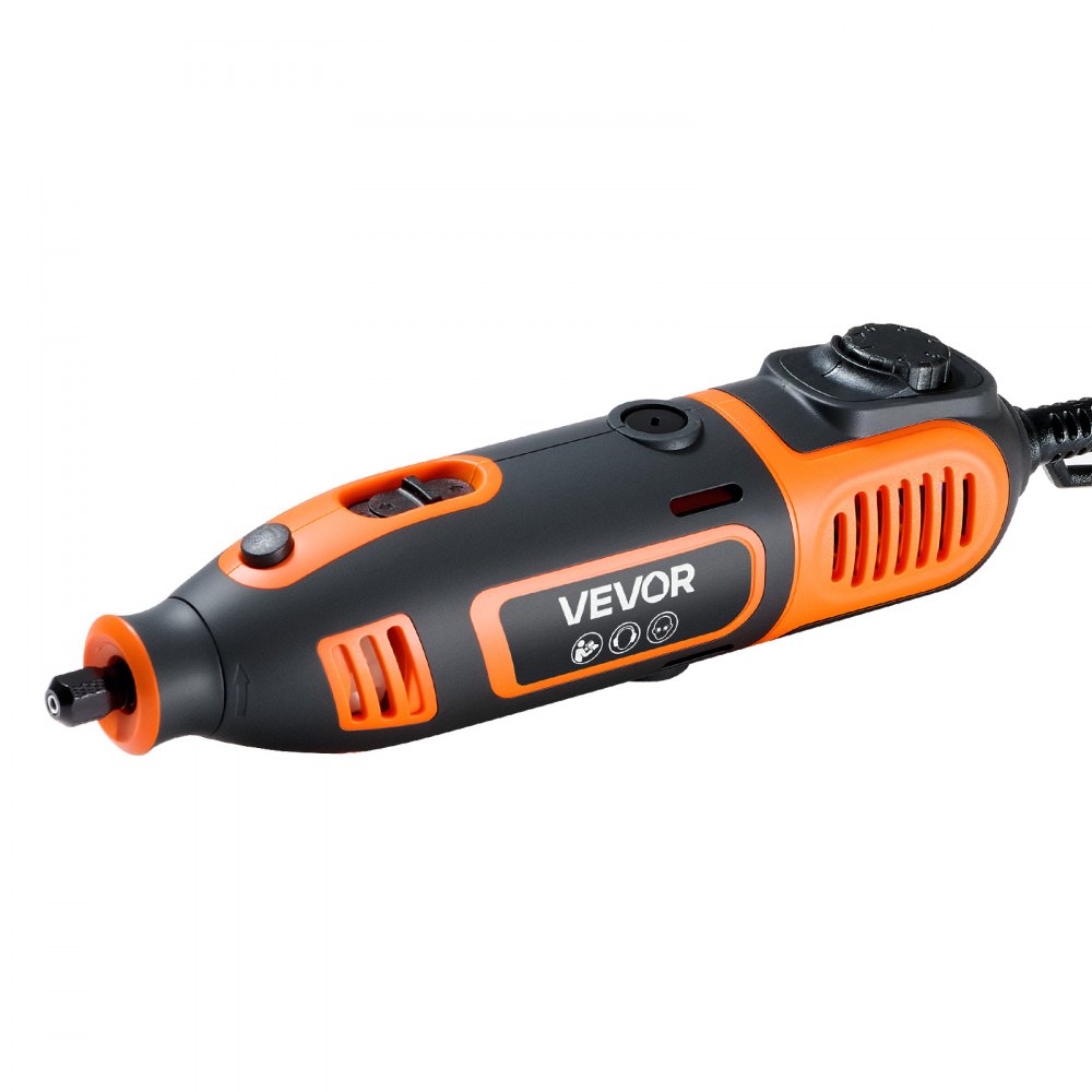VEVOR 84-Piece Rotary Tool Kit, 200W Mini Power Rotary Tool Corded , 6-Level Speed 8000-40000 RPM Multi-Purpose DIY Tools for Engraving, Sanding, Polishing, Carving, Grinding, Cutting, DIY Crafts