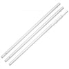 VEVOR Pool Pole, 3.4 to 15 Ft Telescoping Swimming Pool Cleaning Poles, Professional Adjustable Telescopic Pole with 2 Extension Poles, Heavy Duty Cleaner Stick for Skimmer Net, Brush, Vacuum Head