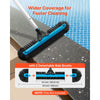 VEVOR Pool Brush Head, 20 Inch Scrub Brushes with Nylon Bristles and Aluminum Pole Connector, Heavy Duty Curved Brush Head for Cleaning Inground/Above Ground Swimming Pool Walls, Pole Not Included