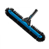 VEVOR Pool Brush Head, 20 Inch Scrub Brushes with Nylon Bristles and Aluminum Pole Connector, Heavy Duty Curved Brush Head for Cleaning Inground/Above Ground Swimming Pool Walls, Pole Not Included