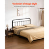 VEVOR Metal Headboard, Queen Size Headboard with Adjustable Height, Metal Headboard for Queen Size Bed, W59.65 x H40.55 x D1.5 inches, Ideal for Bedroom, Hotel, Homestay, Dormitory, Black