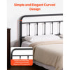 VEVOR Metal Headboard, Queen Size Headboard with Adjustable Height, Metal Headboard for Queen Size Bed, W59.65 x H40.55 x D1.5 inches, Ideal for Bedroom, Hotel, Homestay, Dormitory, Black