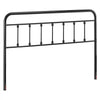 VEVOR Metal Headboard, Queen Size Headboard with Adjustable Height, Metal Headboard for Queen Size Bed, W59.65 x H40.55 x D1.5 inches, Ideal for Bedroom, Hotel, Homestay, Dormitory, Black