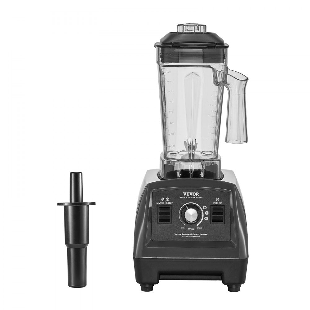 VEVOR Blender for Smoothies, 61 oz 1400W, Professional Blender with Powerful Motor, Multi-Functional Food Processing Blender for Smoothie/Milkshake/Juice, Fits for Kitchen