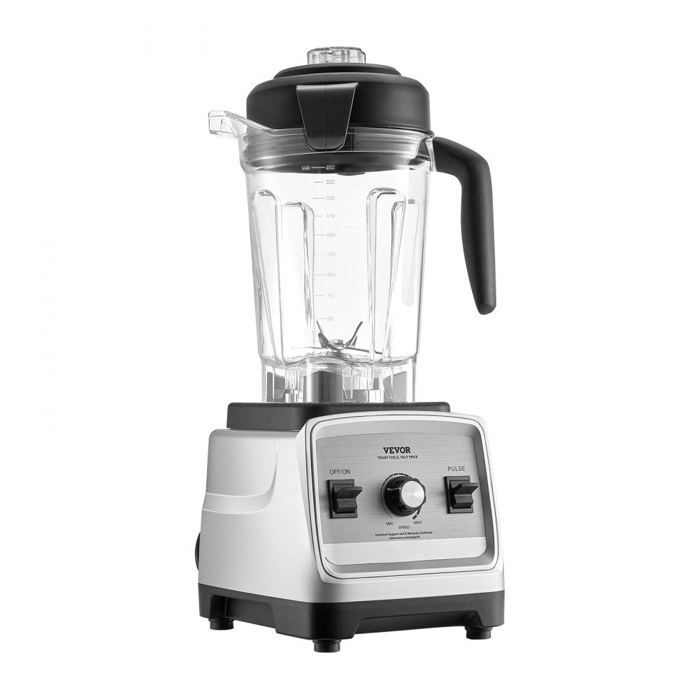 VEVOR Blender for Smoothies, 85 oz 1400W, Professional Blender with Powerful Motor, Multi-Functional Food Processing Blender for Smoothie/Milkshake/Juice, Fits for Kitchen