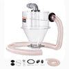 VEVOR Cyclone Dust Separator, 4" Retrofit Cyclone Separator for Dust Collectors, ABS Dust Deputy With 2" Hole O.D. Connector & Hose for Wet/Dry Shop Vacuums, Fits 5-10 Gallon Tank (Tank Exclude)