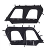VEVOR Cab Enclosure Upper Doors, Compatible with Kawasaki Teryx4 2012-2022, Soft Upper Doors, Windproof & Waterproof Upgraded Zipper UTV Soft Side Window Kit, Work with Roof and Partial Windshields
