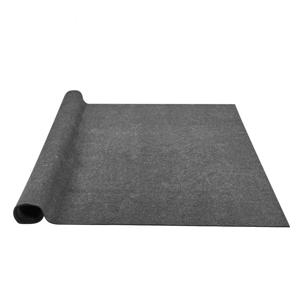 VEVOR Rug Pad Without Slip Resistance, Protective Cushioning Carpet Pad, 8' x 10', 1/4"Thick, 100% Pure Polyester Felt, 7-8㎡ Premium Comfort Underfoot Carpet Padding Rug Cushion for All Floors, Gray
