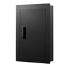 VEVOR Wall Safe, 3-Tier Hidden Wall Safe with Fingerprint, Password, Key & Turning Knob, Q235 Cold-Rolled Steel In-Wall Box with Adjustable Shelves & Key Holders for Money, Jewelry, Passport, Document