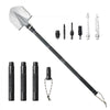 VEVOR Survival Shovel, 13 in 1 Camping Shovel Folding Multitool, Military Grade Portable Compact Tactical Shovel, Multifunction for Off-Roading, Camping, Hiking, Outdoor, Survivalist and Emergency