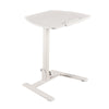 VEVOR Standing Desk, Adjustable Height Mobile Stand Up Desk with Tilting Desktop, 25.6 x 19 in Small Computer Sit Stand Workstation, 33 lbs Capacity, Pneumatic Lift for Home Office, Fully Assembled