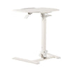VEVOR Standing Desk, Adjustable Height Mobile Stand Up Desk with Tilting Desktop, 25.6 x 19 in Small Computer Sit Stand Workstation, 33 lbs Capacity, Pneumatic Lift for Home Office, Fully Assembled