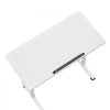 VEVOR Standing Desk, Adjustable Height Mobile Stand Up Desk 360° Tilting Desktop, 32 x 16 in Small Computer Sit Stand Rolling Workstation w/ Hook, Lockable Casters, 55.1 lbs Capacity for Home Office