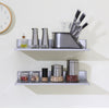 VEVOR 8.6" x 24" -2 Pack Stainless Steel Shelf, Wall Mounted Floating Shelving with Backsplash, 44 lbs Load Capacity Commercial Shelves, Heavy Duty Storage Rack for Restaurant, Kitchen, Bar, Home, and Hotel
