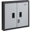 VEVOR Foldable Wall Cabinet, Metal Garage Locker Mounted 26" Small Tool Chest 240 LBS Loading Capacity Adjustable Shelf Magnetic Door File for Warehouse Office Home Black