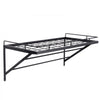 VEVOR Pot Rack Wall Mounted, 24 inch Pot and Pan Hanging Rack, Pot and Pan Hanger with 12 S Hooks, 55 lbs Loading Weight, Ideal for Pans, Utensils, Cookware in Kitchen