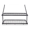 VEVOR Pot Rack Wall Mounted, 30 inch Pot and Pan Hanging Rack, Pot and Pan Hanger with 12 S Hooks, 55 lbs Loading Weight, Ideal for Pans, Utensils, Cookware in Kitchen