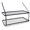VEVOR Pot Rack Wall Mounted, 30 inch Pot and Pan Hanging Rack, Pot and Pan Hanger with 12 S Hooks, 55 lbs Loading Weight, Ideal for Pans, Utensils, Cookware in Kitchen