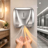 VEVOR Hand Dryer, 2 Pack 1800W Bathroom Air Hand Dryer, Automatic High Speed with HEPA Filter, Fast Drying, Brushed Stainless Steel, AC110-120V Commercial Wall Mounted for Restroom, Hotel, Office,Home