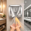 VEVOR Hand Dryer, 1800W Bathroom Air Hand Dryer, Automatic High Speed with HEPA Filter, Fast Drying, Heavy Duty Brushed Stainless Steel, AC110-120V Commercial Wall Mounted for Restroom, Hotel, Office