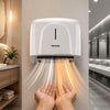 VEVOR Hand Dryer, 1300W Bathroom Air Hand Dryer, Automatic High Speed with HEPA Filter, Fast Drying, Premium ABS Construction, AC110-120V Commercial Wall Mounted for Home Bathroom, Guest Room,Homestay